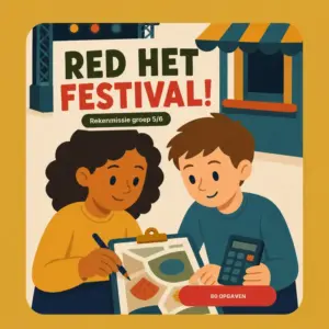 Rekenmissie groep 5/6 – Red het Festival!