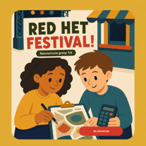 Rekenmissie groep 7/8 – Red het Festival!