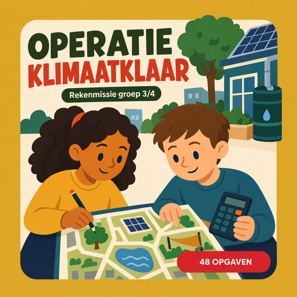 Operatie Klimaatklaar – rekenmissie Klimaatweek 2026 voor groep 3 en 4